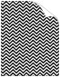 Chevron B&W Matte Text - 25/Pk