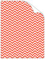 Chevron Rouge Matte Text - 25/Pk