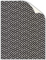 Reflection Black Matte Text - 25/Pk