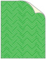 Zig Zag Green Matte Text - 25/Pk