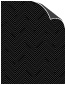 Zig Zag Noir Matte Text - 25/Pk