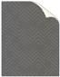 Zig Zag Black & White Matte Text - 25/Pk