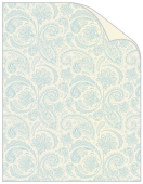 Paisley Blue Cover 8 1/2 x 11 - 25/Pk