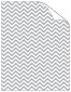 Chevron Pewter Cover 8 1/2 x 11 - 25/Pk