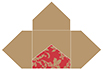 Renaissance Red Pochette Style A5 (5 1/2 x 5 1/2) - 10/Pk