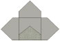 Rococo Pewter Pochette Style A5 (5 1/2 x 5 1/2) - 10/Pk