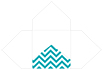 Chevron Fiji Pochette Style A5 (5 1/2 x 5 1/2) - 10/Pk