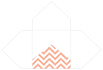 Chevron Ginger Pochette Style A5 (5 1/2 x 5 1/2) - 10/Pk