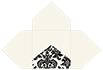 Victoria Black & White Pochette Style A5 (5 1/2 x 5 1/2) - 10/Pk