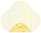 Peacock Yellow Pochette Style B4 (5 7/8 x 5 7/8) - 10/Pk