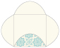 Morocco Mellow Blue Pochette Style B4 (5 7/8 x 5 7/8) - 10/Pk