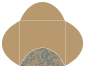 Renaissance Ash Pochette Style B4 (5 7/8 x 5 7/8) - 10/Pk
