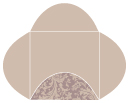 Renaissance Rosy Brown Pochette Style B4 (5 7/8 x 5 7/8) - 10/Pk