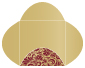 Nature Maroon Pochette Style B4 (5 7/8 x 5 7/8) - 10/Pk