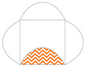 Chevron Lava Pochette Style B4 (5 7/8 x 5 7/8) - 10/Pk