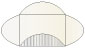 Stripe Grey Pochette Style B4 (5 7/8 x 5 7/8) - 10/Pk