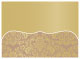 Floral Bronze Pocket Card 7 1/4 x 5 1/4 - 10/Pk