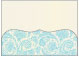 Paisley Aquamarine Pocket Card 7 1/4 x 5 1/4 - 10/Pk