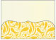 Peacock Yellow Pocket Card 7 1/4 x 5 1/4 - 10/Pk
