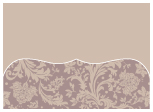 Renaissance Rosy Brown Pocket Card 7 1/4 x 5 1/4 - 10/Pk