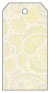 Paisley Yellow Style A Tag (2 1/4 x 4) 10/Pk