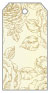 Rose Antique Style A Tag (2 1/4 x 4) 10/Pk