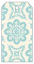 Morocco Mellow Blue Style A Tag (2 1/4 x 4) 10/Pk