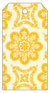 Morocco Yellow Style A Tag (2 1/4 x 4) 10/Pk