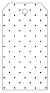 Polkadot Black Style A Tag (2 1/4 x 4) 10/Pk