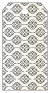 Rococo Black Style A Tag (2 1/4 x 4) 10/Pk
