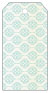 Rococo Aqua Style A Tag (2 1/4 x 4) 10/Pk