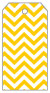 Chevron Bomble Bee Style A Tag (2 1/4 x 4) 10/Pk