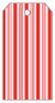 Stripe Rouge Style A Tag (2 1/4 x 4) 10/Pk