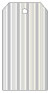 Stripe Grey Style A Tag (2 1/4 x 4) 10/Pk