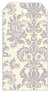 Victoria Grey Style A Tag (2 1/4 x 4) 10/Pk