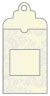Floral Grey Window Tag (2 5/8 x 5) 10/Pk