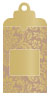 Floral Bronze Window Tag (2 5/8 x 5) 10/Pk