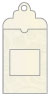 Paisley Silver Window Tag (2 5/8 x 5) 10/Pk
