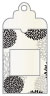Aster Black Window Tag (2 5/8 x 5) 10/Pk