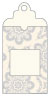 Morocco Silver Window Tag (2 5/8 x 5) 10/Pk