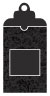 Renaissance Noir Window Tag (2 5/8 x 5) 10/Pk