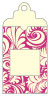 Nature Hot Pink Window Tag (2 5/8 x 5) 10/Pk