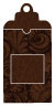 Nature Coco Window Tag (2 5/8 x 5) 10/Pk
