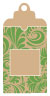 Nature Green Window Tag (2 5/8 x 5) 10/Pk
