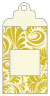 Nature Lime Window Tag (2 5/8 x 5) 10/Pk