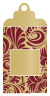 Nature Maroon Window Tag (2 5/8 x 5) 10/Pk