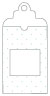 Polkadot Baby Blue Window Tag (2 5/8 x 5) 10/Pk