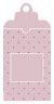 Polkadot Purple Window Tag (2 5/8 x 5) 10/Pk