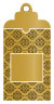 Rococo Noir Window Tag (2 5/8 x 5) 10/Pk