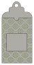Rococo Pewter Window Tag (2 5/8 x 5) 10/Pk